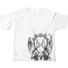 Re：小日向珈世のムゲンノイノチ・カゲロウ 異世界洋墨浪漫 フルグラフィックTシャツの背面