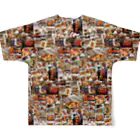 群馬県民のみんな大好き！焼きまんじゅう All-Over Print T-Shirt :back