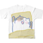 もこねこのすにゃんなTシャツ All-Over Print T-Shirt :back