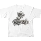AM.0:00のトライデント All-Over Print T-Shirt :back