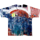 Suomiのsibuya' All-Over Print T-Shirt :back