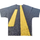 厭-ENの僕は道路になりたかったんだ All-Over Print T-Shirt :back