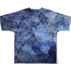 suparnaの闇夜 All-Over Print T-Shirt :back