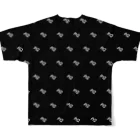A11yourDaysの全面LOGO All-Over Print T-Shirt :back