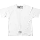 7stringのSWEEP001 All-Over Print T-Shirt :back