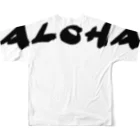 TSUBASAのALOHA All-Over Print T-Shirt :back