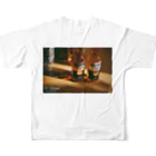 K-Kleinod.のCO.RONA フルグラフィックTシャツの背面