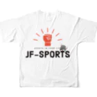 DUGOUTのJFS フルグラフィックTシャツの背面