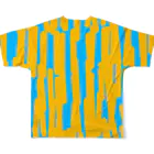 イエネコのみよみよ All-Over Print T-Shirt :back