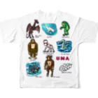 すとろべりーガムFactoryの【両面印刷】 UMA18選  All-Over Print T-Shirt :back