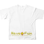 HaveーFun 嘉の点絵HF-１ フルグラフィックTシャツの背面