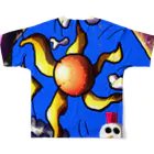 OvO_ouoの天気の子 フルグラフィックTシャツの背面