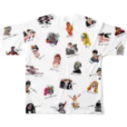 ASITA_PRODUCTSの二宮佐和子×ASITA_PRODUCTS All-Over Print T-Shirt :back