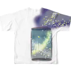 mi_e76の空色カン All-Over Print T-Shirt :back