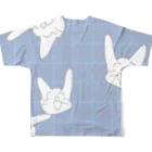 くうきのかわいいやつ All-Over Print T-Shirt :back