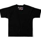 BonbonWhip SUZURI店の幻覚ウサーLv.2 All-Over Print T-Shirt :back