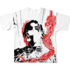 powerfulの悪魔 All-Over Print T-Shirt :back