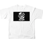 旧SCM originalのSCM black LOGO Tシャツ  フルグラフィックTシャツの背面