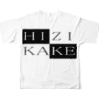 ナヱジ・ナインG🎩のHIZIKAKE フルグラフィックTシャツの背面