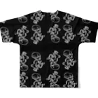 So Yamamoto Custom Artのぬらり All-Over Print T-Shirt :back