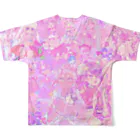 niyori Shopの桃色地獄 All-Over Print T-Shirt :back