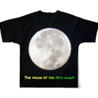 でおきしりぼ子の実験室の2020_十五夜 フルグラフィックTシャツの背面