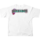 LUCiFERのQUEENDOM-art- フルグラフィックTシャツの背面