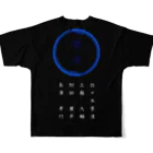 silent_studio_mfの零度オリジナルTシャツ All-Over Print T-Shirt :back