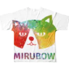 MIRUBOW SHOPのMIRUBOW フルグラフィックTシャツ フルグラフィックTシャツの背面