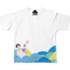 UminpoのフルグラフィックＴシャツ フルグラフィックTシャツの背面