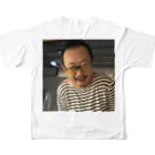 税理士公認会計士イイノのあ フルグラフィックTシャツの背面