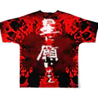 s2k2mの「全員殺す_コズミック・ゴア」アイテム All-Over Print T-Shirt :back