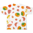 Mirai Gotoのpersimmon フルグラフィックTシャツの背面