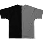 TO OMOTARA SHINDA.のFREEZE half All-Over Print T-Shirt :back