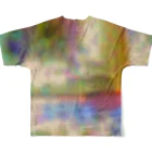 k__shirakawaのdensenet121-features_denseblock3_denselayer21_conv2-4 フルグラフィックTシャツの背面