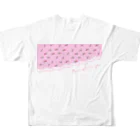 つんたろ村の村長のおみせのTsun tun Tulip All-Over Print T-Shirt :back