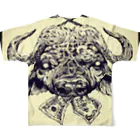 kyo5itsuki96hebiのTaurus All-Over Print T-Shirt :back