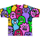 あきょり。のPeople フルグラフィックTシャツの背面