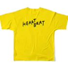 __HEARTBEAT__のでんしゃ フルグラフィックTシャツの背面