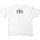 ３２６(大野満)の326イラスト All-Over Print T-Shirt :back