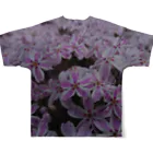 littleoneのFlower フルグラフィックTシャツの背面