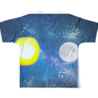 St.SKの宇宙 All-Over Print T-Shirt :back