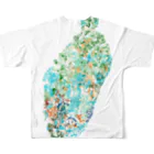 惑星2815のひかりの庭 All-Over Print T-Shirt :back