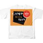 AMA'S STORE NO.2のCAMP BLACK DAY フルグラフィックTシャツの背面