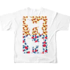 meijinoumareのクロエちゃんグッズ（２種類） All-Over Print T-Shirt :back