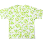 Shopほじりの微生物ミカヅキモとボルボックス All-Over Print T-Shirt :back