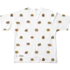 あるごんのアメフクラガエルの王子とおしり All-Over Print T-Shirt :back