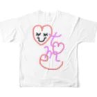 USAKITIの乙女座ちゃん All-Over Print T-Shirt :back