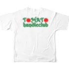 Tomato_handleclub_officialのTOMATO グリーンモンスター フルグラフィックTシャツの背面