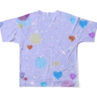 madeathのFancyDream(PURPLE) All-Over Print T-Shirt :back